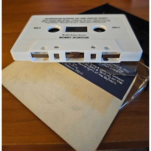 Homespun Songs Of The Union Army By Bobby Horton 1987 Cassette Tape - Picture 4 of 5